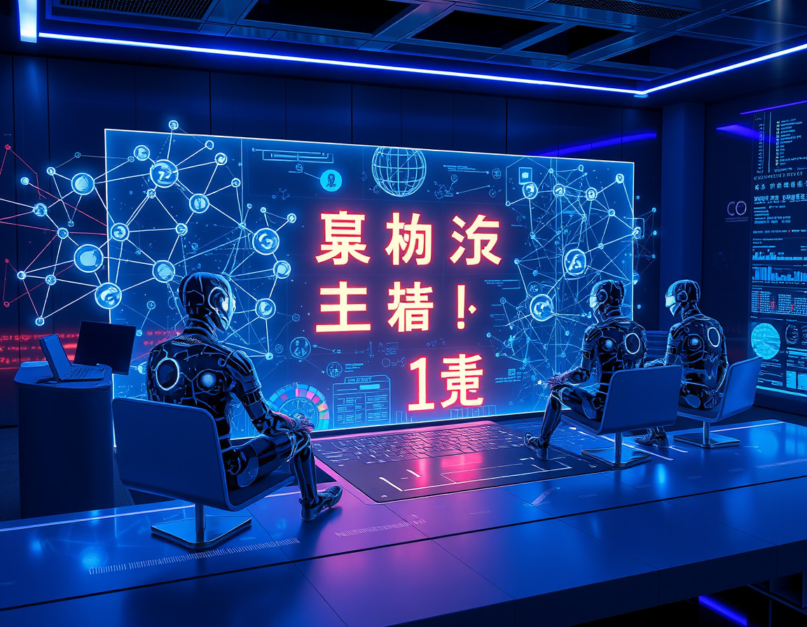 多智能体AI架构示意