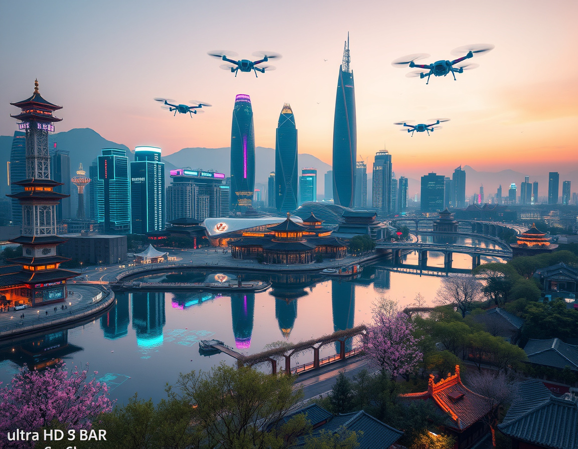 未来杭州科技愿景效果图