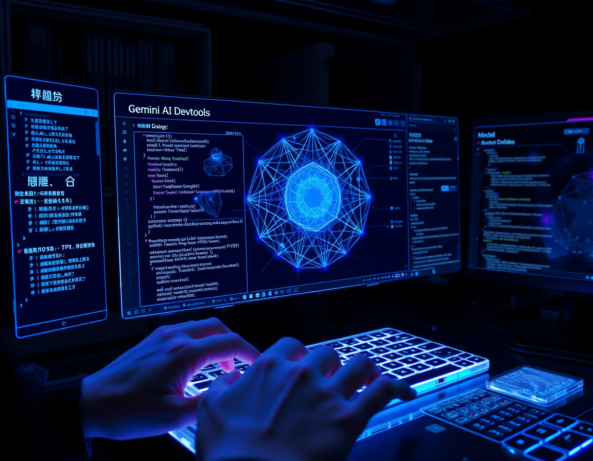 Gemini AI DevTools调试面板