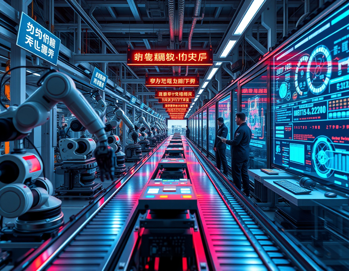 智能工厂自动化生产线