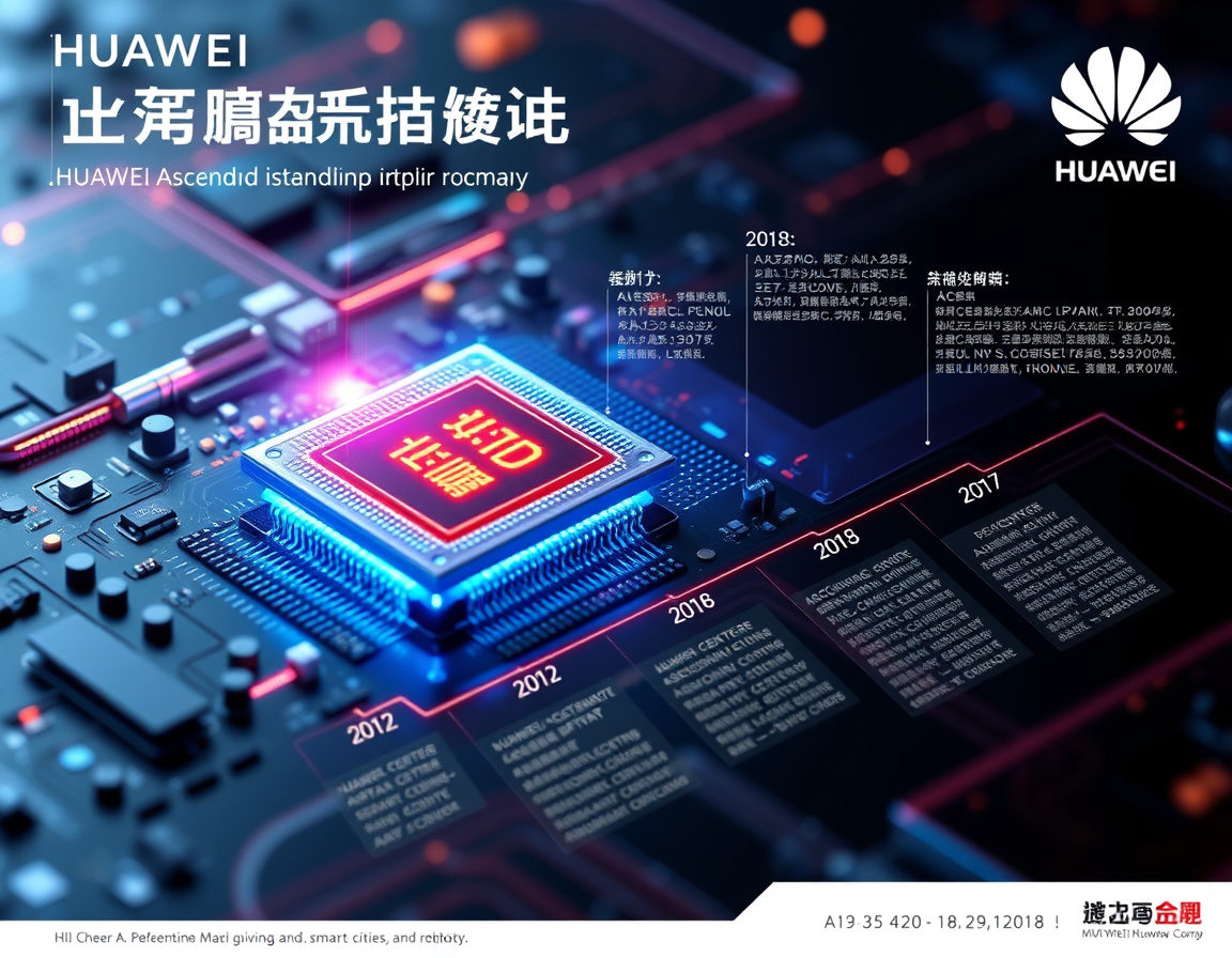 华为昇腾AI芯片路线图