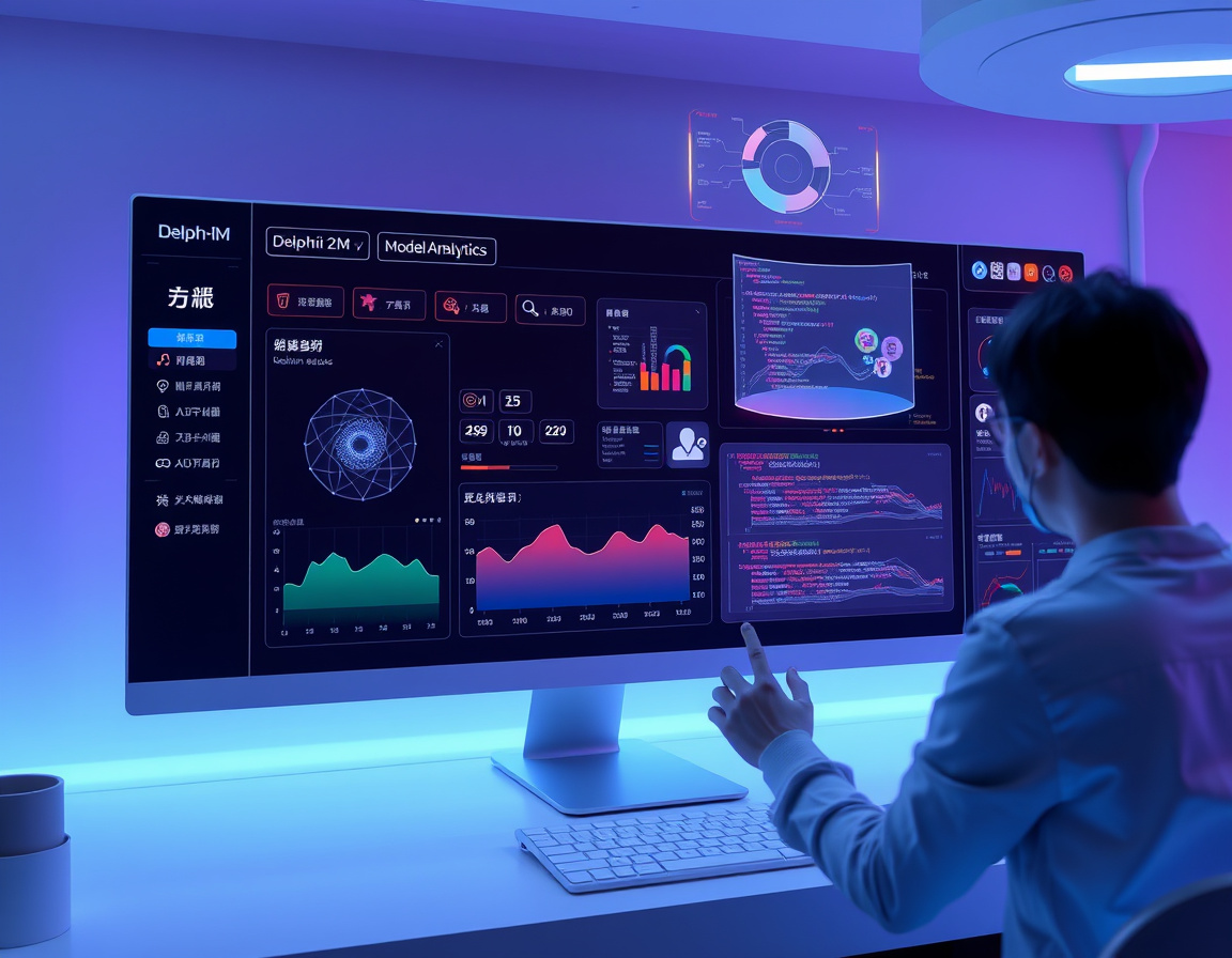 Delphi-2M AI模型界面示意