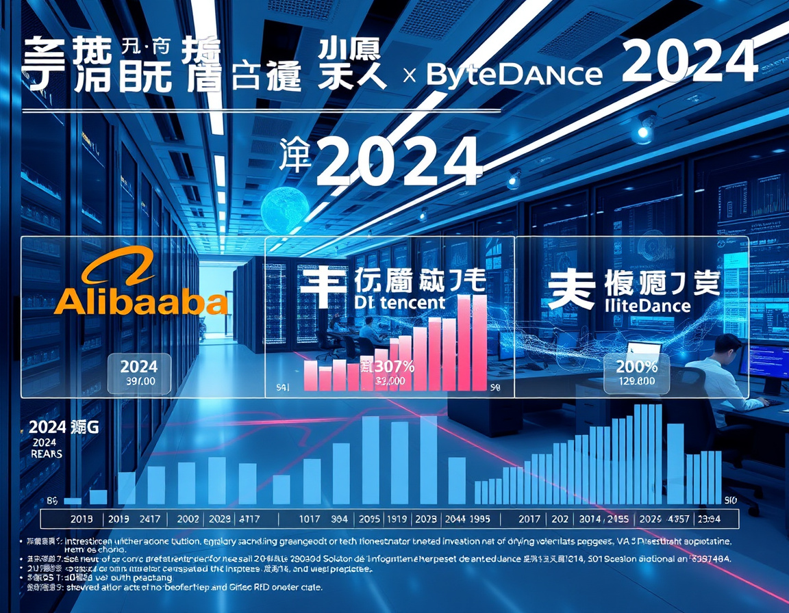 三大互联网大厂2024年研发投入大比拼