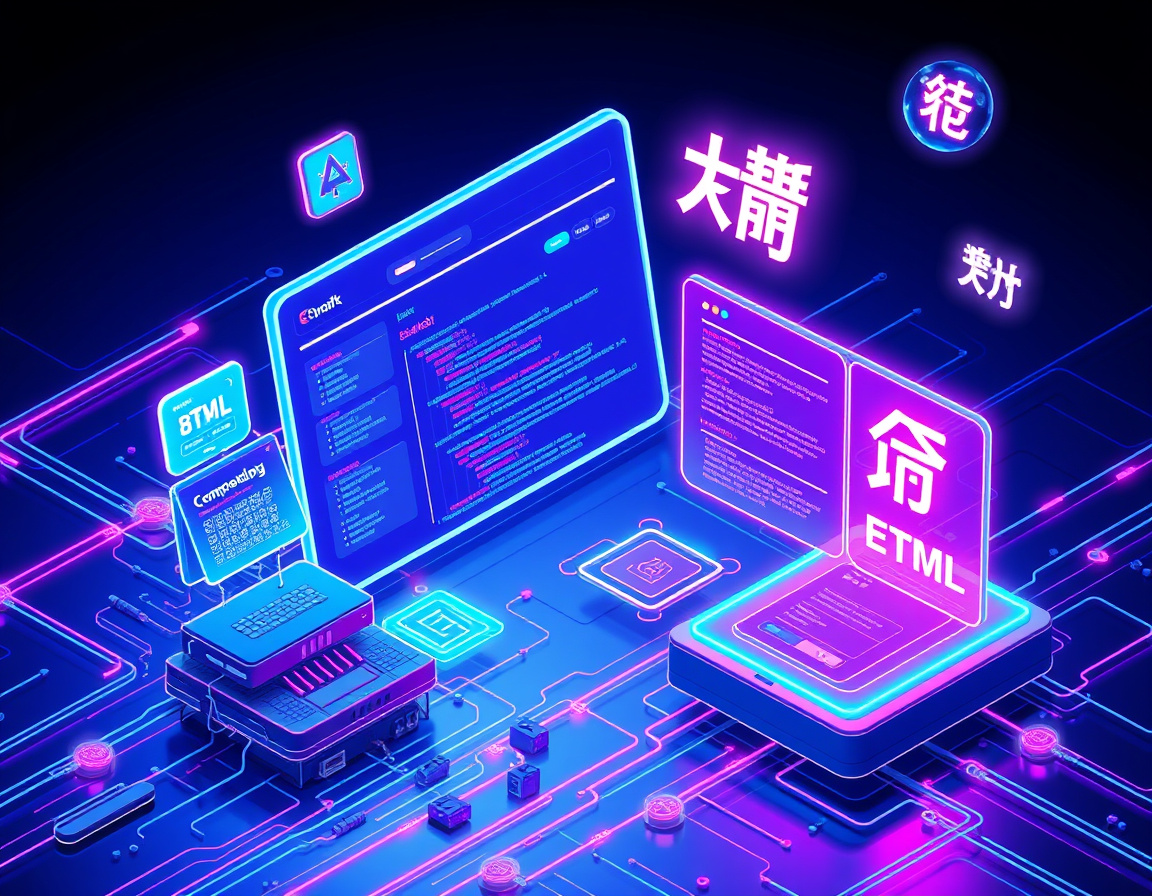 Web Components核心技术示意图