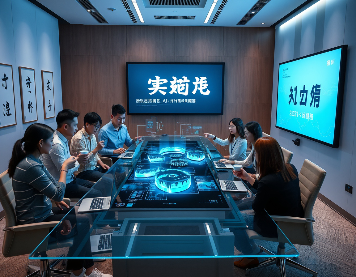 硅基智能团队会议