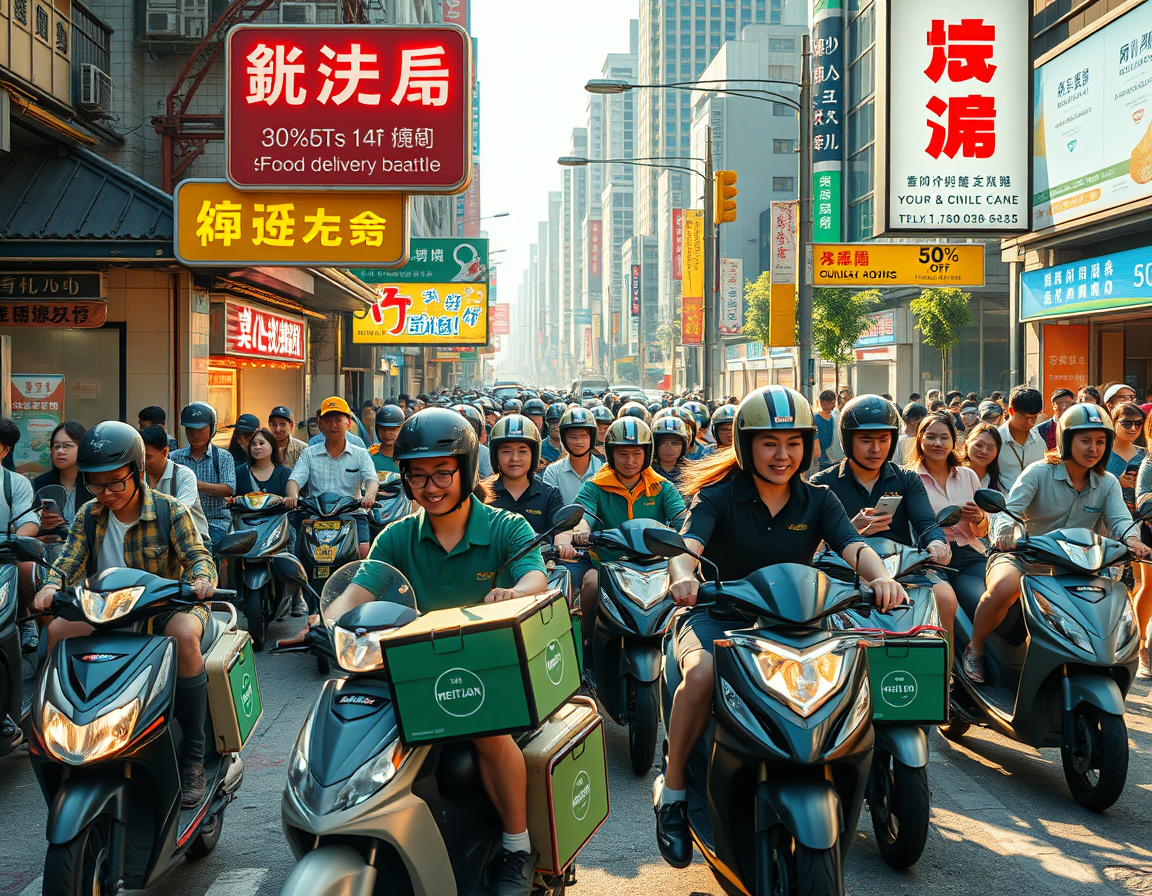 外卖补贴大战席卷整个夏季