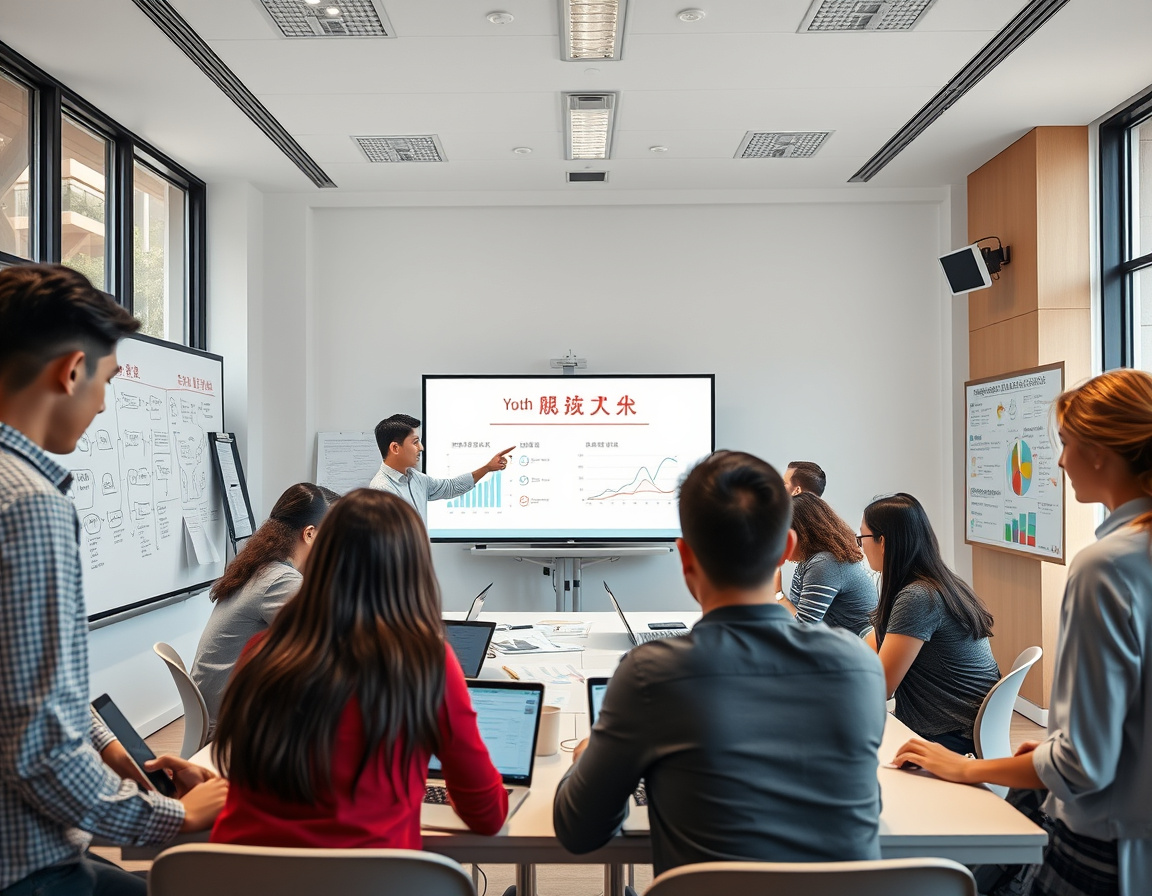 青年创业培训课堂