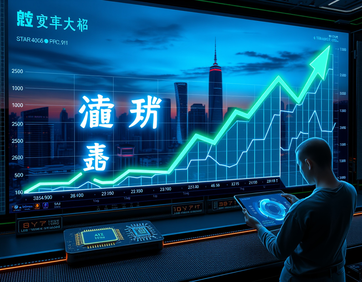 中国科创板芯片指数表现