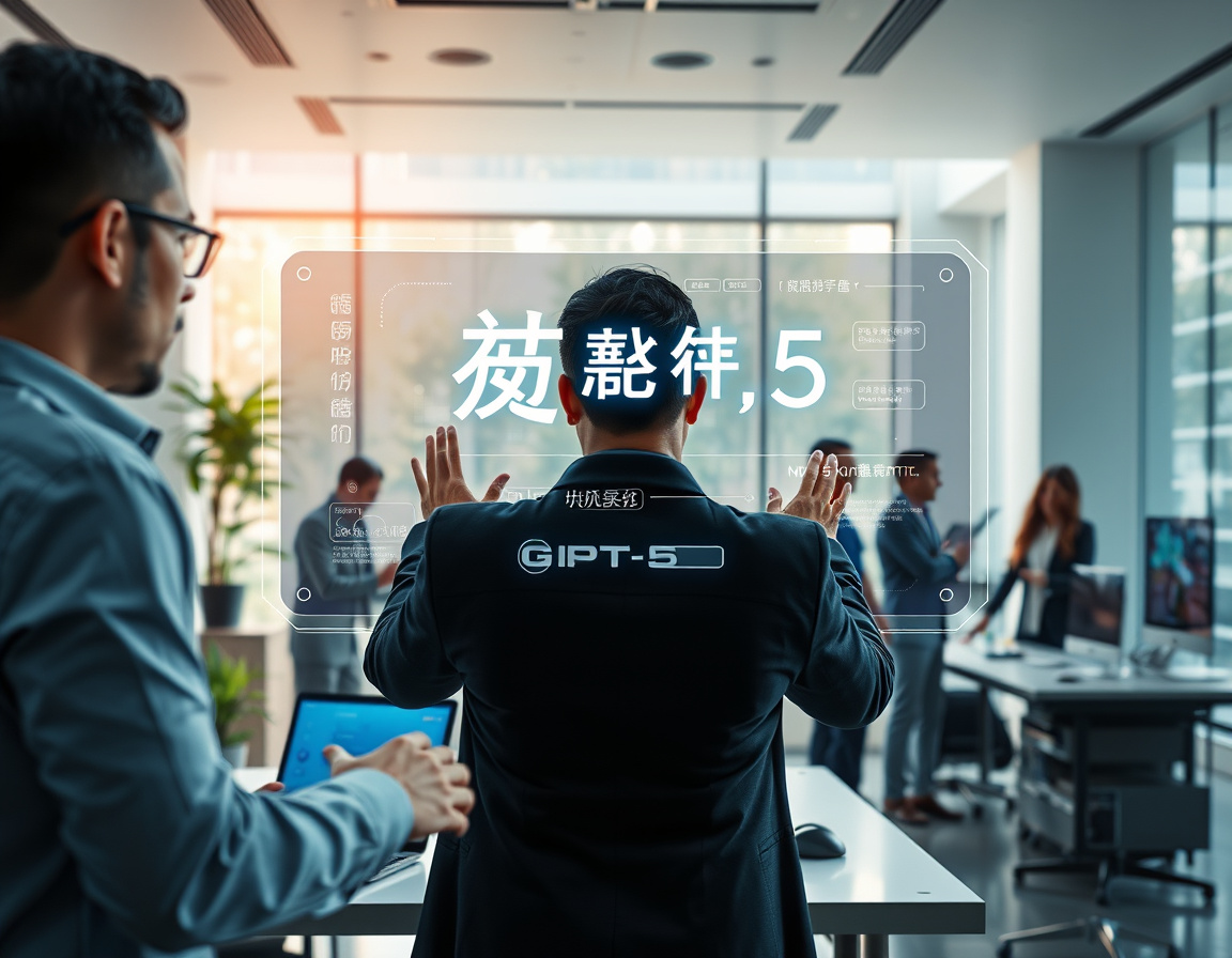 GPT-5多模态交互示意