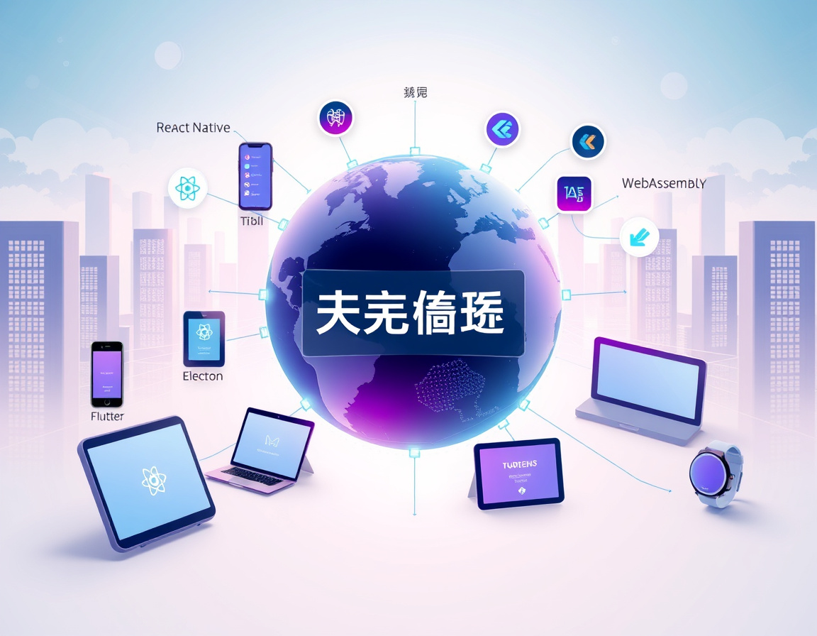 前端跨平台技术示意