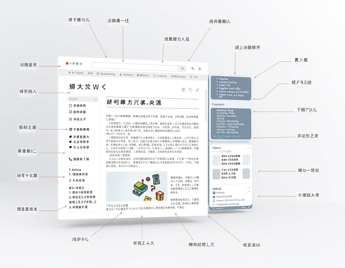 完整网页结构示意