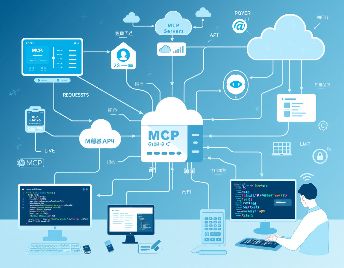 MCP Server 自动化流程示意