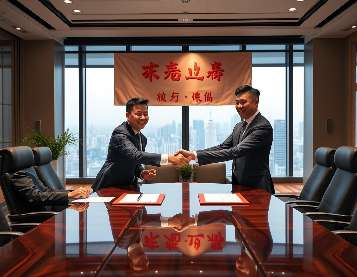 战略合作签约仪式