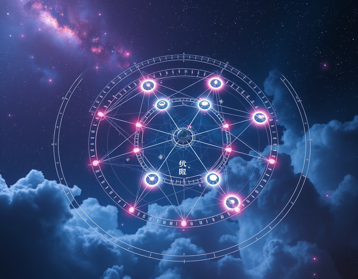 三体计算星座架构示意图