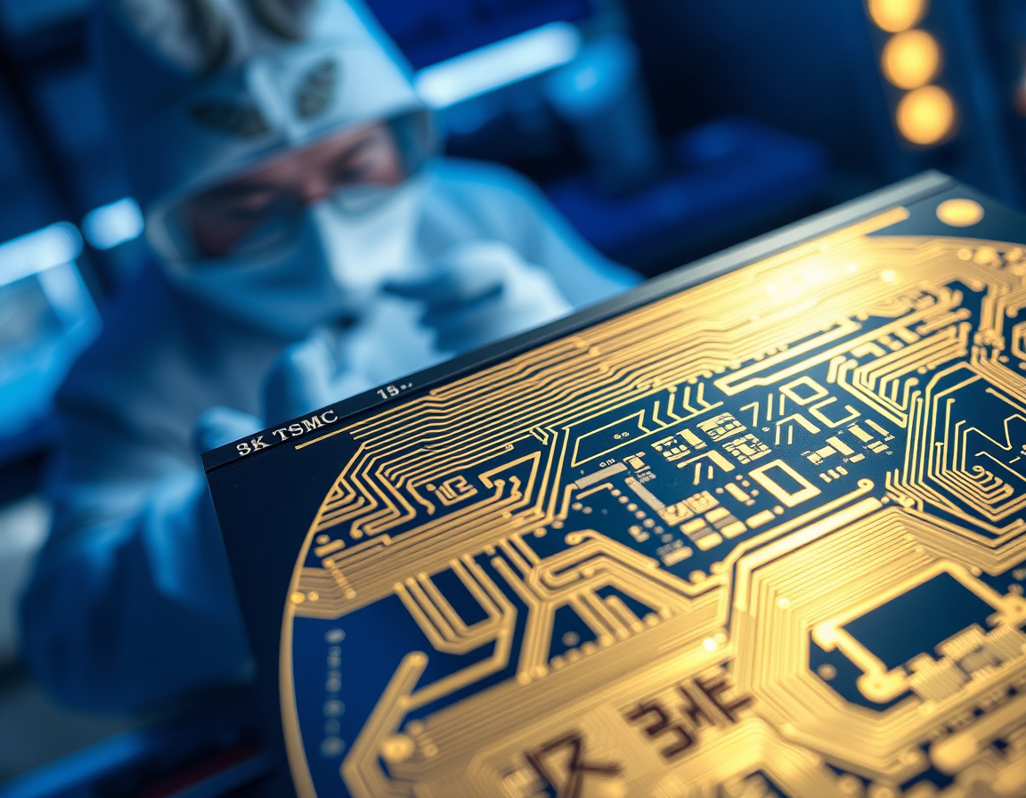 台积电电路板细节 台积电电路板细节