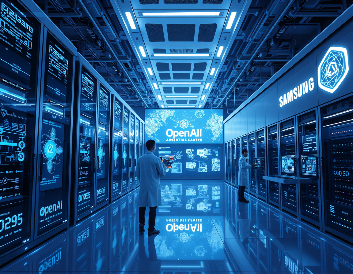 三星与OpenAI合力打造AI数据中心