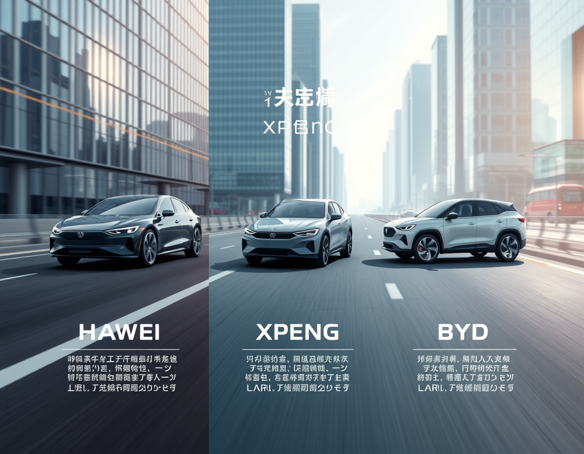 华为、小鹏、比亚迪自动驾驶对比