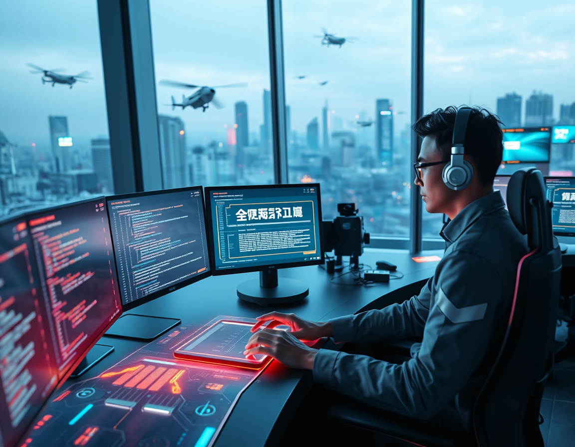 AI驱动智能开发示意