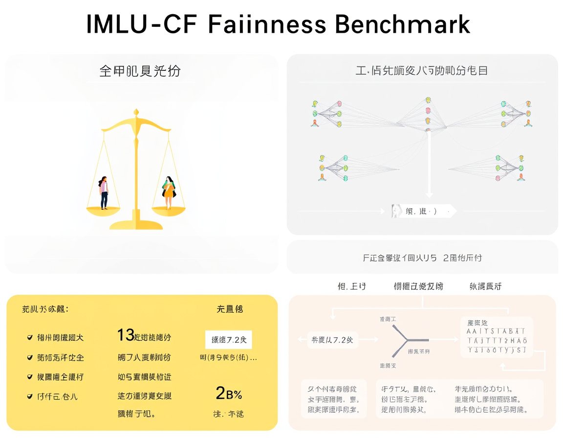 MMLU-CF公平性基准示意图