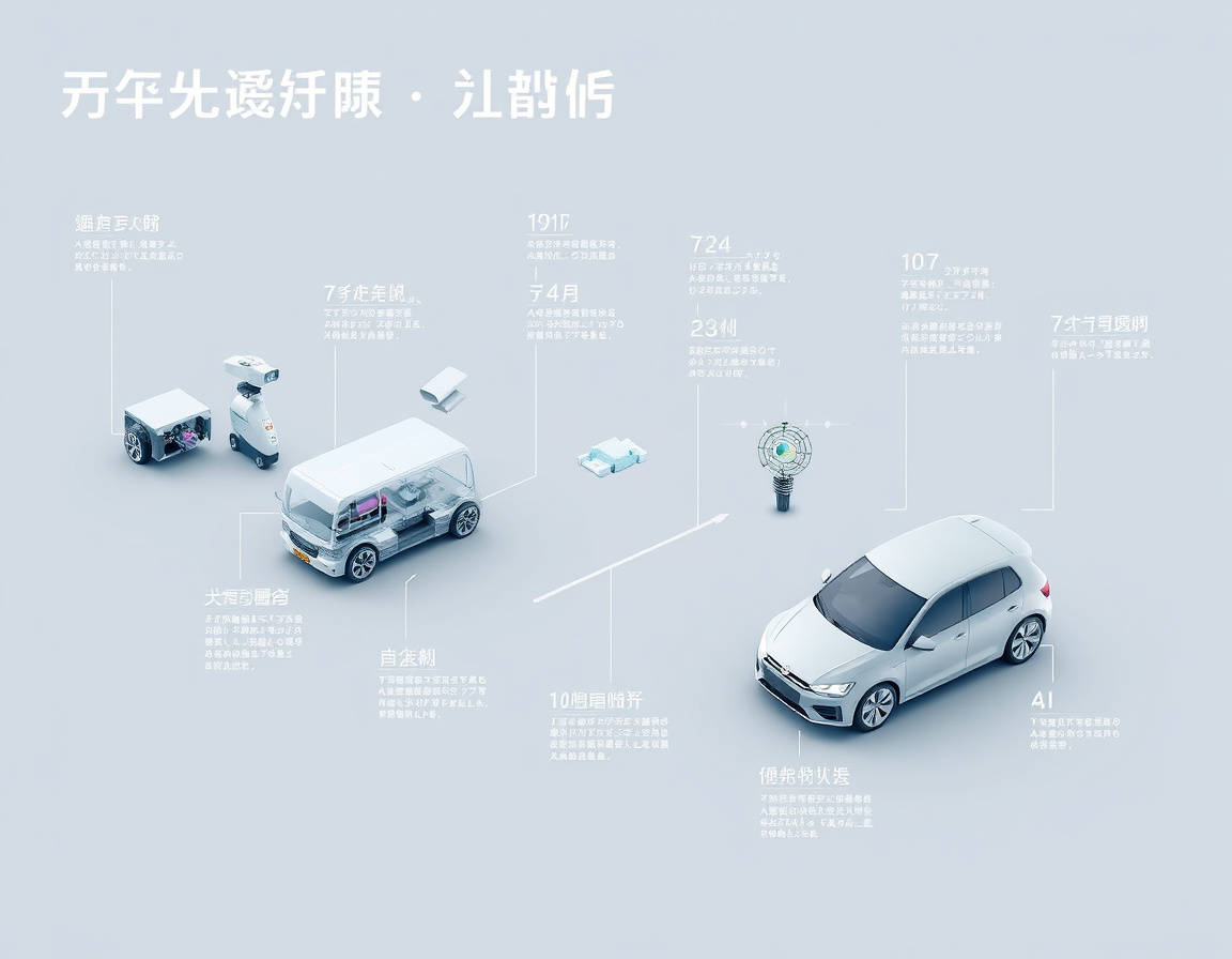 自动驾驶技术发展示意图
