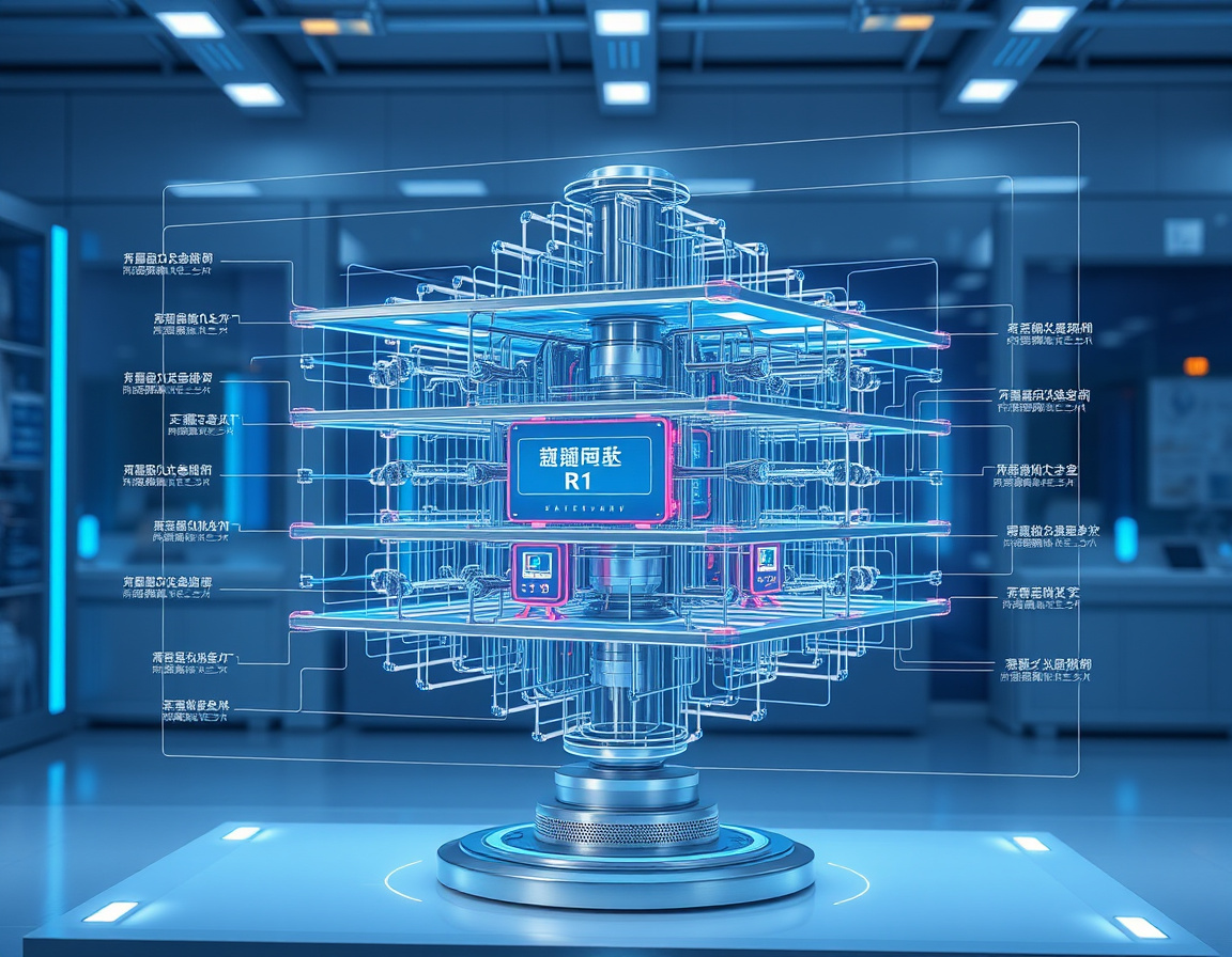 DeepSeek R1模型示意图