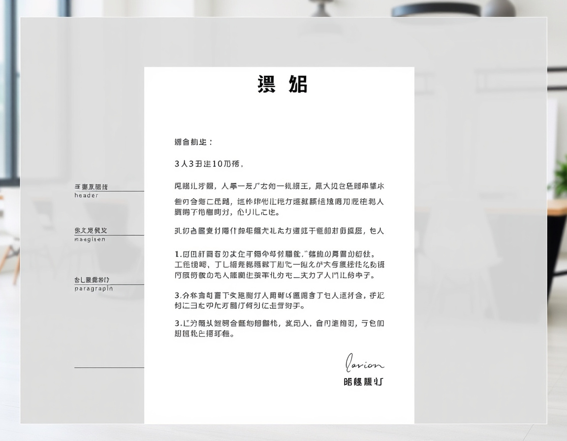 求职信写作结构