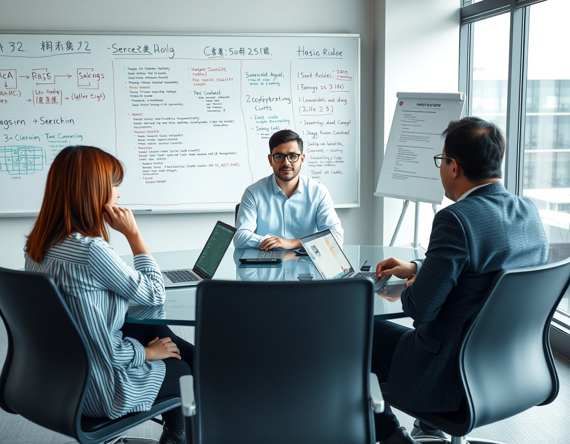 技术人才面试现场