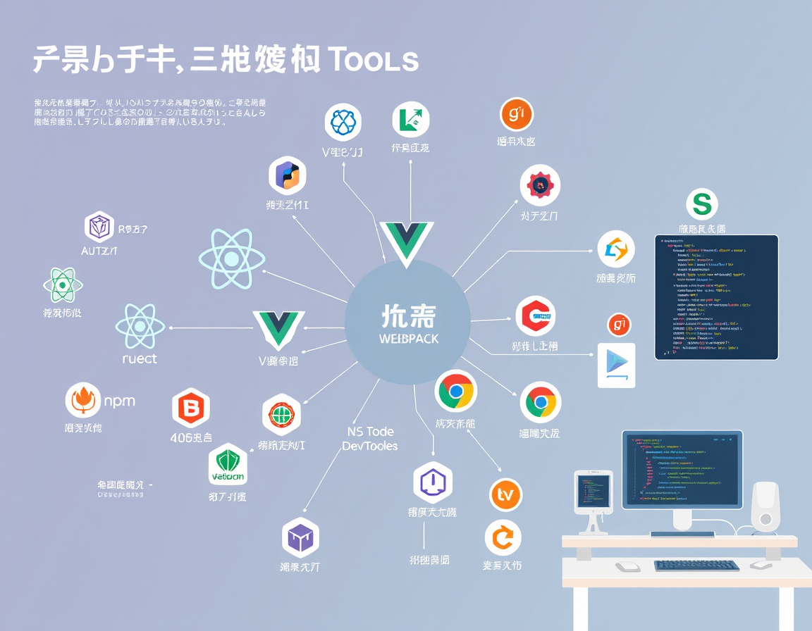 前端工具生态示意图