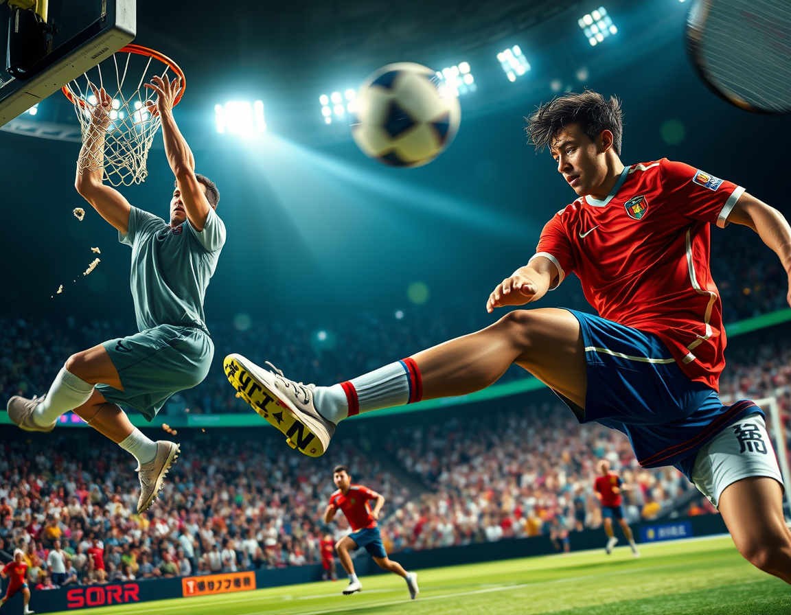 Sora 2生成的动态体育动作示例 Sora 2生成的动态体育动作示例