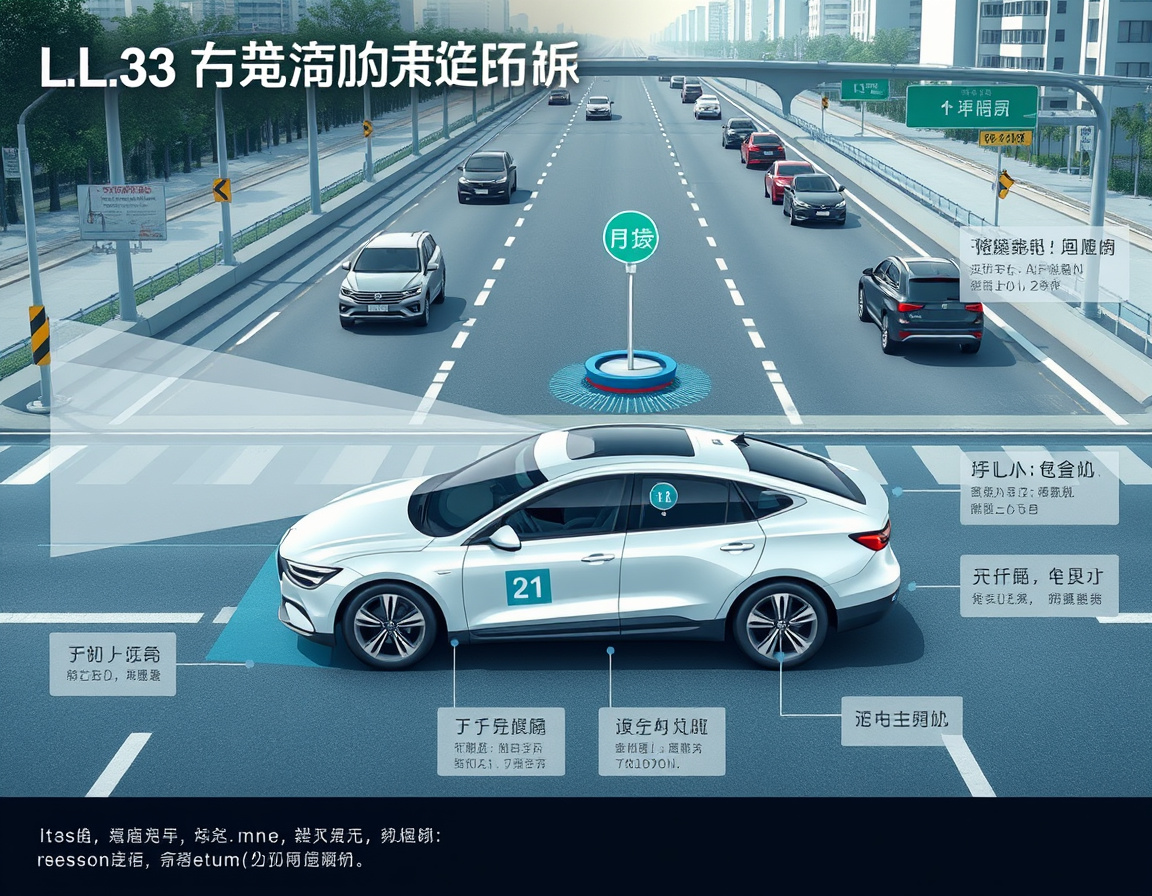 L3级自动驾驶技术示意图