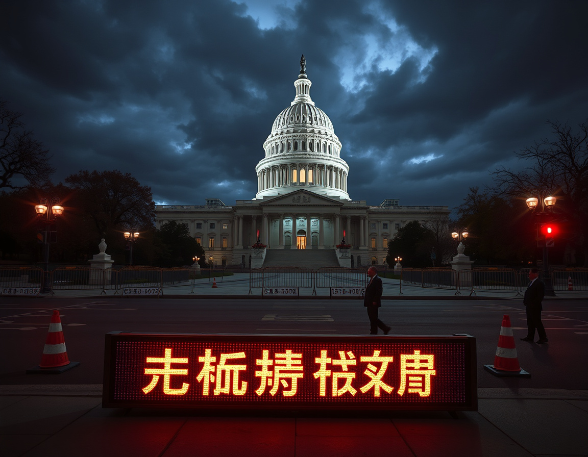 美国政府停摆