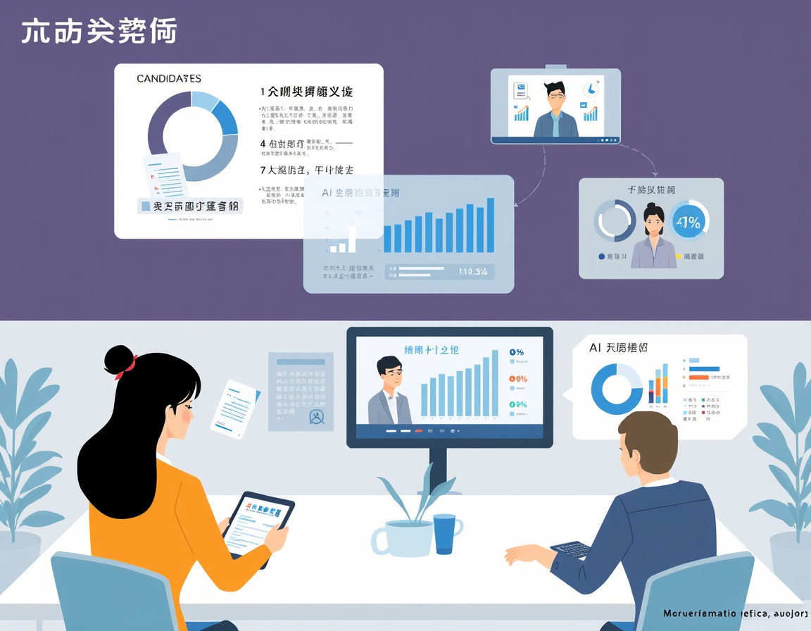 面试趋势图示