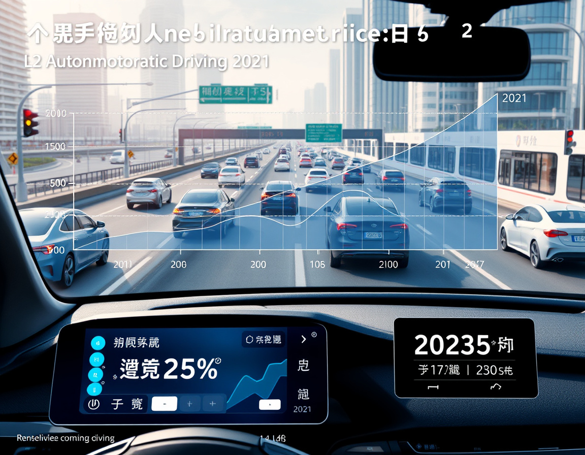 2025中国L2自动驾驶渗透率趋势